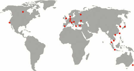 Mappa del mondo